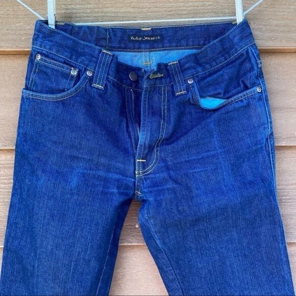 Nudie Jeans Blue Slim Fit Denim - Picture 4 of 13